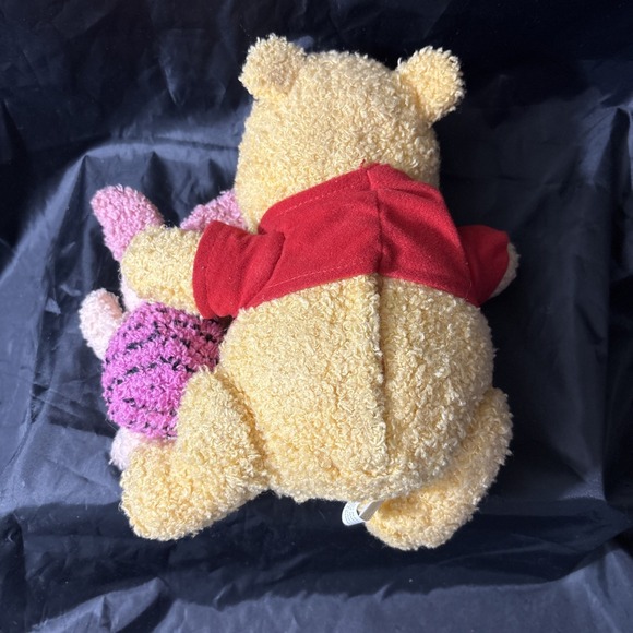 1999 Winnie‎ The Pooh & Piglet Mattel Plush Stuffed Animal Disney Vintage 9" - Picture 2 of 5